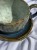 kubek ceramiczny ręcznie robiony, kubek handmade z efektem flow glaze, kubek ceramiczny morski odcień, płynące szkliwo kubek, kubek morski handmade
